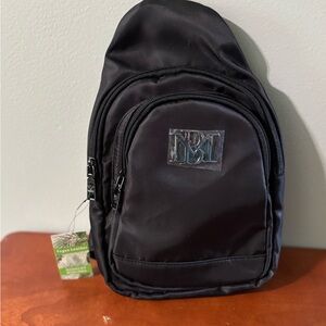 Badgley Mischka Black Belt Bag